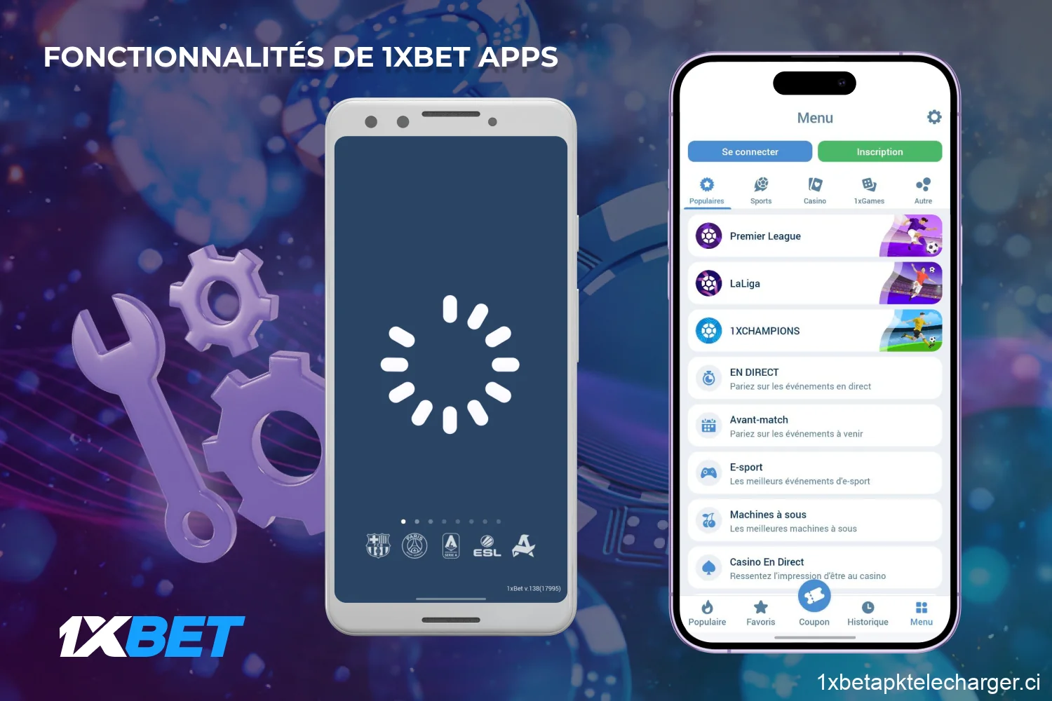 L'application 1xBet pour les joueurs ivoiriens offre une interface conviviale, des notifications, un streaming en direct, une personnalisation et un support multilingue